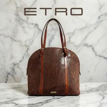ETRO 에트로 핸드백 브라운 빈티지