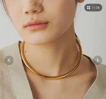 [ 미사용 새상품 ] WhimGazette Hoaw. 초커 골드