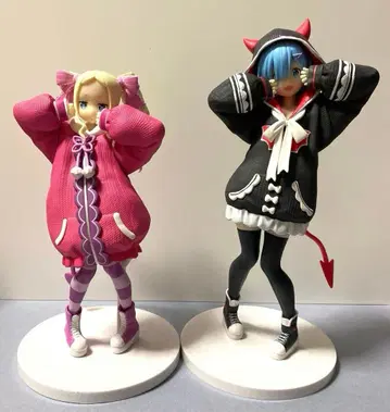 제일복권 리제로 오버사이즈 후드티 베아트리스 렘 피규어