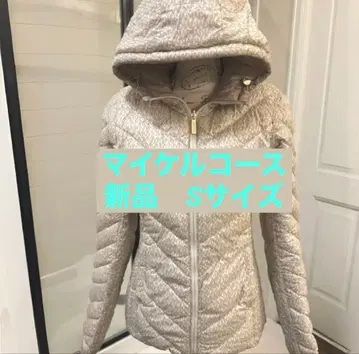 [ 새상품 ] 마이클코어스 퀼팅 다운 자켓 후드 부착