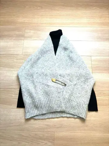 Demi-Luxe BEAMS 데미룩스 빔즈 판초 베스트 가디건