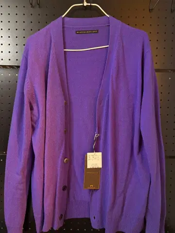 맥그리거 퍼플 가디건 XL