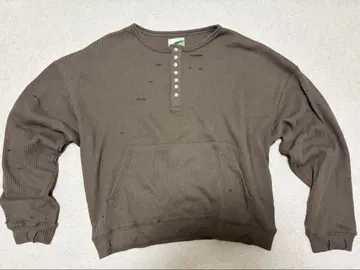 [ 완판템 ] ballsy brothers 써멀 와플 헨리