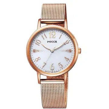 시티즌 wicca 솔라 손목시계 메쉬 벨트 KP5-166-13