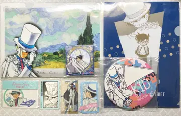 명탐정 코난 괴도 키드 클리어 파일 스티커 코스터 정가 미만