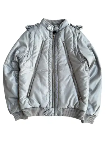 diagonal zipper bomber jacket