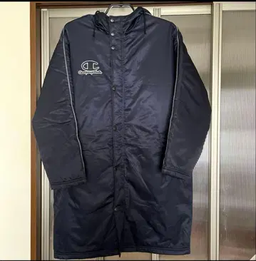 챔피온 Champion 네이비 벤치 코트