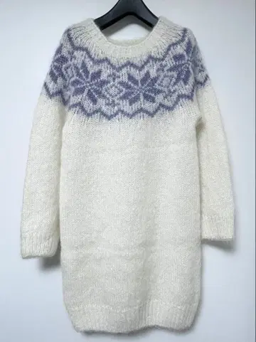 할리 오브 스코틀랜드 론 헤르만 별주 니트 원피스