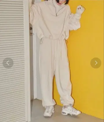 TODAYFUL 맨투맨 셋업 아이보리 38