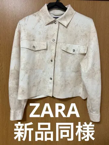 ZARA 스웨이드풍 셔츠 자켓