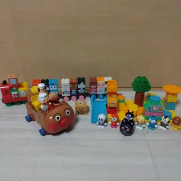 호빵맨 블록 라보 커다란 호빵맨 호 고 외 블록 세트