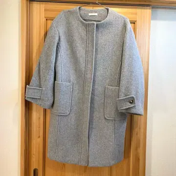 AGby aqua girl 노카라 코트 M 사이즈