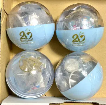 디즈니 씨 20주년 캡슐 토이 4종 컴플리트 세트 (내용물만)