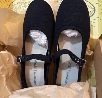 룸톤 스위트 발레 슈즈 메리노울 신발