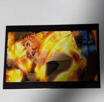 귀멸의 칼날 전집중전 무한열차편 엽서 OP ED 렌고쿠 쿄쥬로