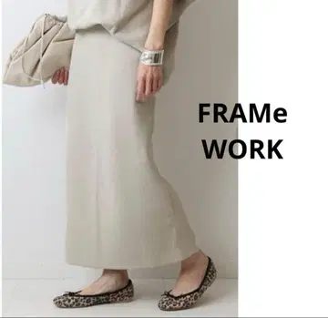 FRAMe WORK 프레임워크 라겟 리브 타이트 스커트 2