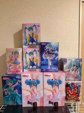 하츠네 미쿠 피규어 세트 9체