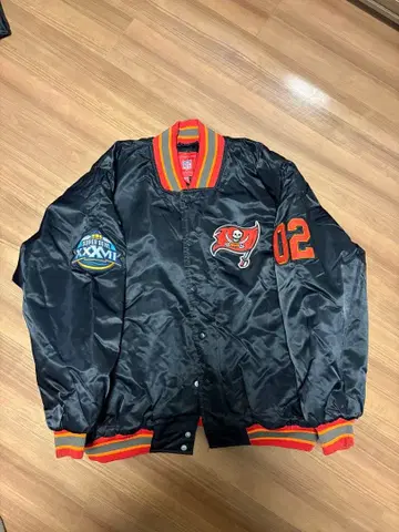 [ 새상품급 ] NFL Buccaneers 바시티 자켓 XXL