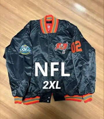 [ 새상품급 ] NFL Buccaneers 바시티 자켓 XXL