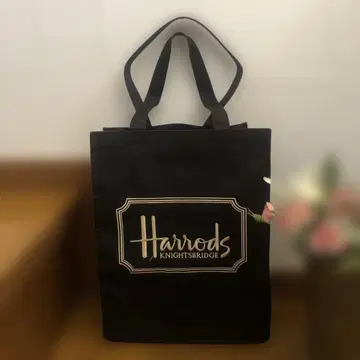 해롯 토트백 블랙 새상품급