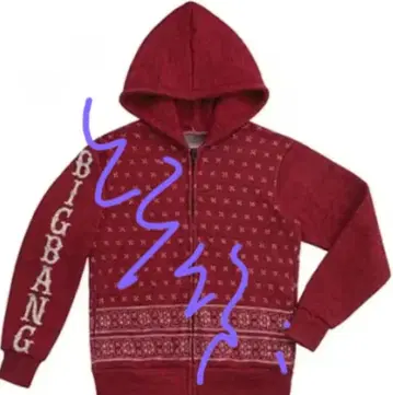 BIGBANG 니트 후드티 M 남녀 공용 후드티 GD 지용 새상품