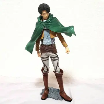 진격의 거인 리바이 조사병단 피규어 그린 망토 포함