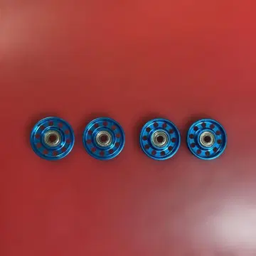 타미야 미니 사륜구동 HG 올 알루미늄 롤러 13mm x 4