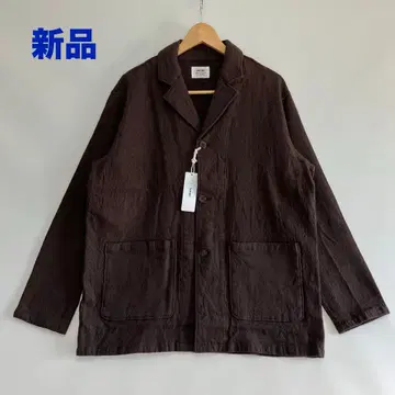 새상품 weac. 위크 면/울 WARM JACKET 브라운 L~XL