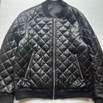 가죽 자켓 퀼팅 양가죽