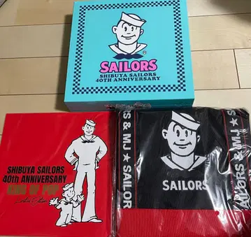 오냥코 클럽 세일러즈 40주년 기념 캔버스 백 & 소책자 세트