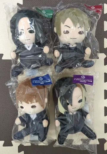 GLAY 엔터테인먼트 복권 vol.2 스와링코 봉제 인형 4점