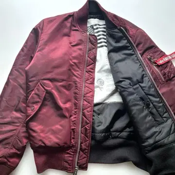 [ ALPHA INDUSTRIES ] 알파 MA-1 리버서블 성조기