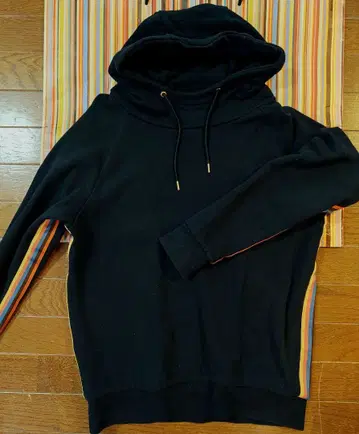 Paul Smith 아티스트 스트라이프 스트레치 스무스 후드티 M