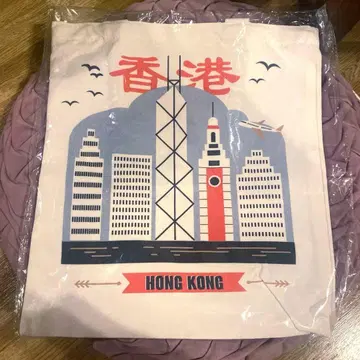 [ 미개봉 ] 토트백 홍콩 기념품