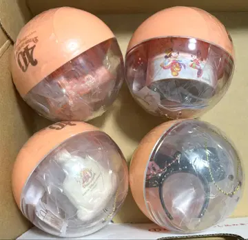 디즈니 40주년 캡슐 토이 4종 컴플리트 세트 내용물만 발송