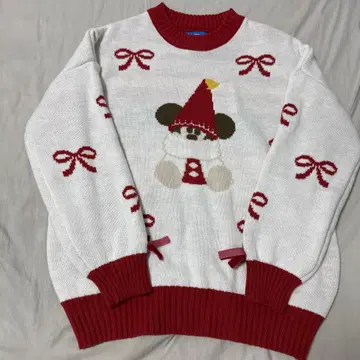미키 크리스마스 스웨터