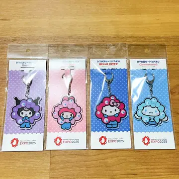 미야쿠미야쿠 변신 키티 시나모롤 쿠로미 마이멜로디 아크릴 키링