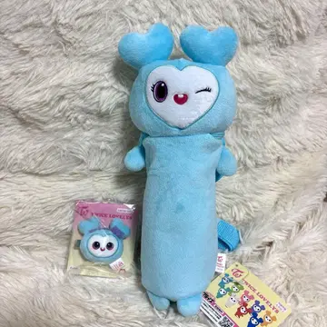 TWICE LOVELYS 노비후냐 파우치 봉제 인형 헤어핀 나연