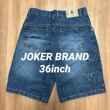 [ 새상품급 ] JOKER 데님 하프 팬츠 36 인치