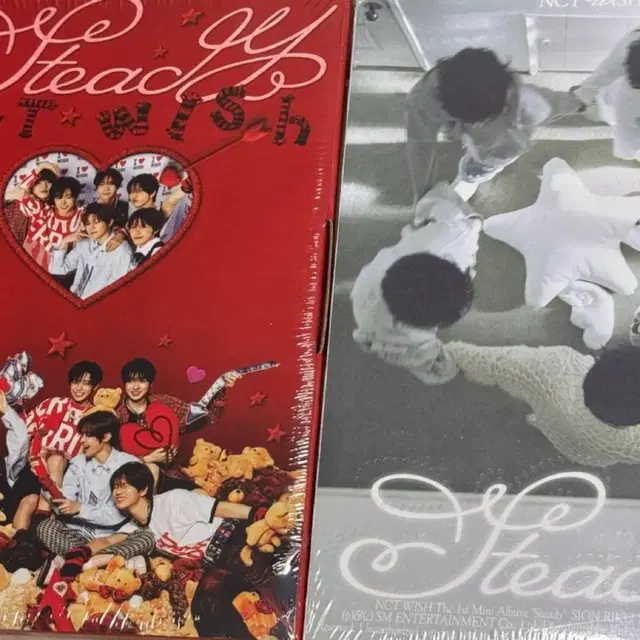 엔시티위시 스테디 포토북 앨범 개봉 양도 2종 세트 큐알