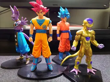 드래곤볼 Z 극장판 피규어 4체 세트 [상자 없음]