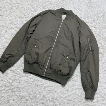 [ c6839 ] 백 넘버 점퍼 MA-1 카키