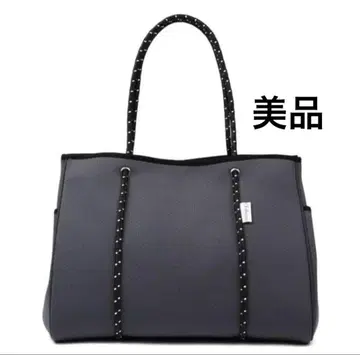 그레이 토트백 네오프렌 대용량 마더백