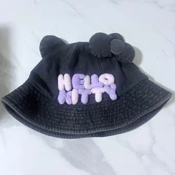 USJ 헬로키티 버킷햇 모자