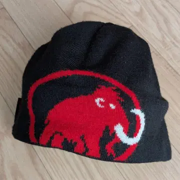 마무트 Tweak 비니 구 로고 버진 울 니트 캡