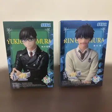 청의 엑소시스트 피규어 오쿠무라 유키오 오쿠무라 린 2체 세트