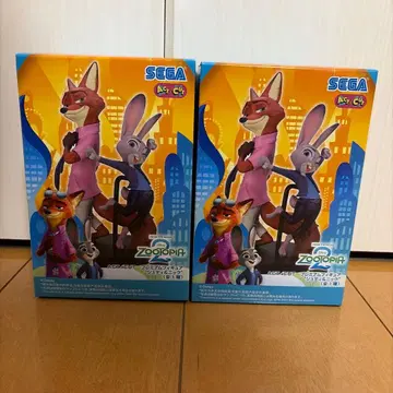 주토피아 2 ACT/CUT 프리미엄 피규어 '주디 & 닉' 2체 세트