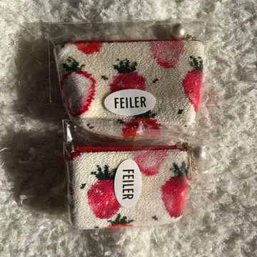 [ 새상품 미개봉 ] FEILER 스트로베리 도트 세트 판매