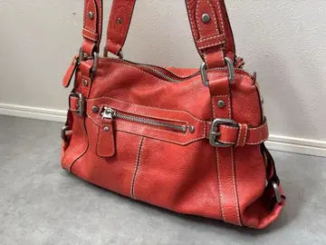 fossil leather archive bag y2k grunge