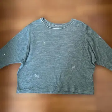 mina perhonen 자수 choucho T셔츠 사이즈40